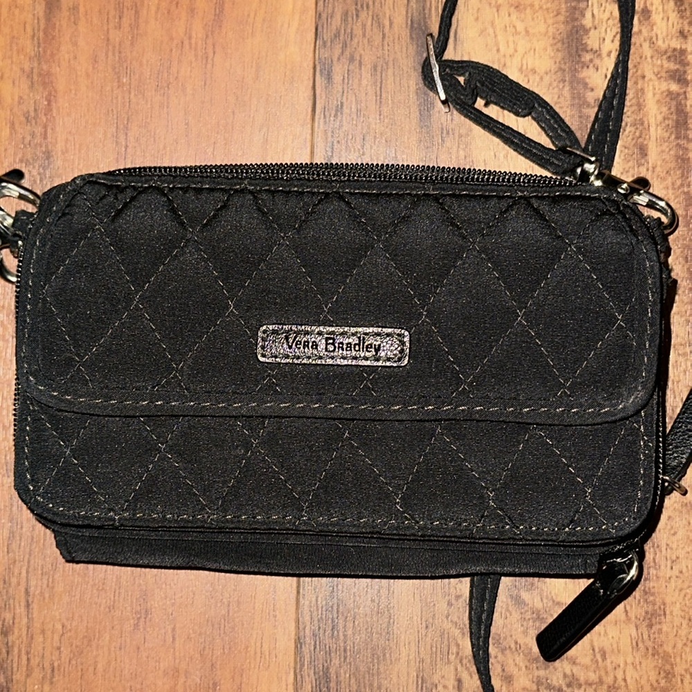 Vera Bradley All in One crossbody and wristlet. Like new